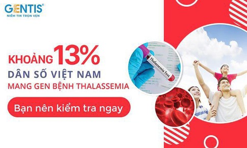 GENTIS ra mắt g&#243;i x&#233;t nghiệm Thalassemia mở rộng