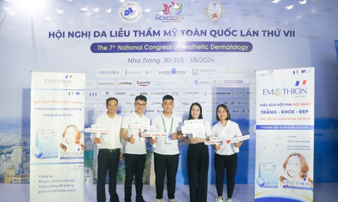 Emothion đồng h&#224;nh c&#249;ng Hội nghị Da liễu Thẩm mỹ To&#224;n quốc 2024