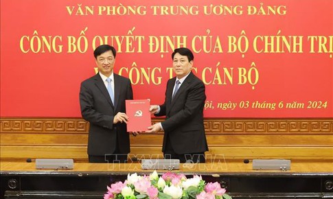 Thượng tướng Nguyễn Duy Ngọc giữ chức Ch&#225;nh Văn ph&#242;ng Trung ương Đảng