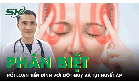 Ph&#226;n biệt rối loạn tiền đ&#236;nh với đột quỵ v&#224; tụt huyết &#225;p