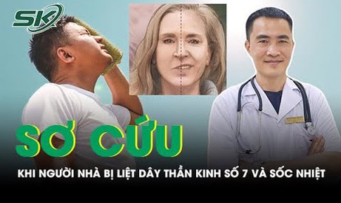 Phương ph&#225;p sơ cứu cho bệnh nh&#226;n liệt d&#226;y thần kinh số 7 v&#224; sốc nhiệt