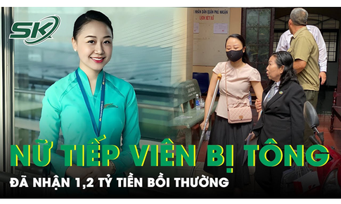 4 năm r&#242;ng chống nạng đến t&#242;a, nữ tiếp vi&#234;n h&#224;ng kh&#244;ng bị xe Mercedes t&#244;ng đ&#227; nhận 1,2 tỷ bồi thường