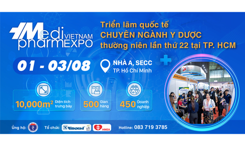 Giới thiệu nhiều c&#244;ng nghệ y học ti&#234;n tiến tại triển l&#227;m quốc tế Vietnam Medipharm Expo 2024