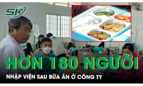 Hơn 180 c&#244;ng nh&#226;n nhập viện sau bữa ăn ở c&#244;ng ty tại Vĩnh Long