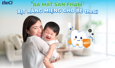 Ra mắt sản phẩm xịt răng miệng cho b&#233;