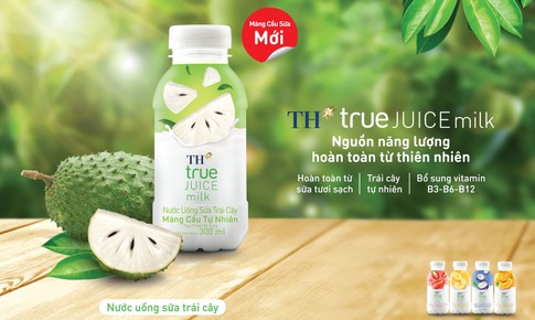 TH ra mắt Nước Uống Sữa Tr&#225;i C&#226;y M&#227;ng Cầu Tự Nhi&#234;n TH true JUICE milk ho&#224;n to&#224;n từ thi&#234;n nhi&#234;n