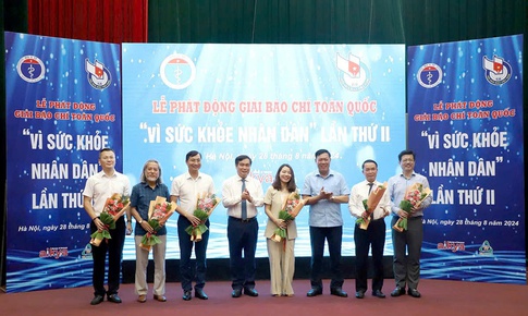 Ph&#225;t động Giải B&#225;o ch&#237; to&#224;n quốc &#39;V&#236; Sức khỏe nh&#226;n d&#226;n&#39; lần II: T&#244;n vinh những th&#224;nh tựu nổi bật, điển h&#236;nh ti&#234;n tiến ng&#224;nh y