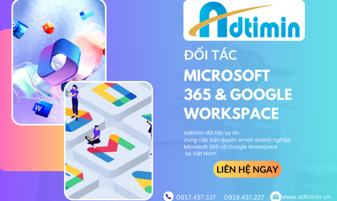 Adtimin - Đối tác cung cấp bản quyền email doanh nghiệp uy tín tại Việt Nam