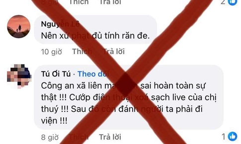 Hải Dương: B&#236;nh luận sai sự thật về c&#244;ng an x&#227; đ&#225;nh người, một thanh ni&#234;n bị xử phạt 