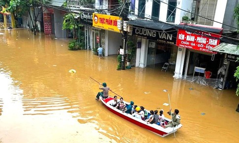 Những khu vực n&#224;o của H&#224; Nội c&#243; nguy cơ ngập khi nước s&#244;ng Hồng d&#226;ng cao?