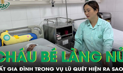 T&#236;nh h&#236;nh sức khỏe ch&#225;u b&#233; 7 tuổi mất gia đ&#236;nh trong vụ lũ qu&#233;t th&#244;n L&#224;ng Nủ