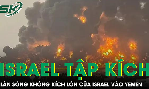 Israel kh&#244;ng k&#237;ch dữ dội v&#224;o cảng biển, nh&#224; m&#225;y điện Yemen giữa l&#224;n s&#243;ng tấn c&#244;ng Lebanon