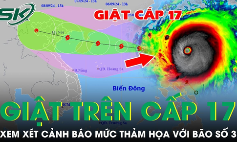 B&#227;o số 3 c&#243; thể l&#224; cơn b&#227;o tăng tốc nhanh nhất lịch sử ở Biển Đ&#244;ng, đ&#234;m 6/9 v&#224;o vịnh Bắc Bộ