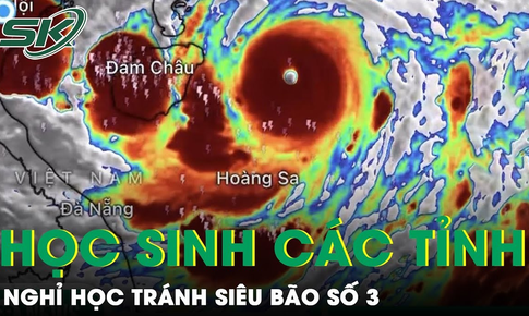 Si&#234;u b&#227;o Yagi thẳng tiến Bắc bộ với sức gi&#243; “khủng”, loạt tỉnh th&#224;nh cho học sinh nghỉ học