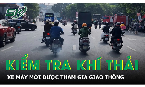 Xe m&#225;y phải kiểm tra kh&#237; thải mới được tham gia giao th&#244;ng?