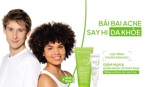 Bộ đ&#244;i chăm da mụn nh&#224; BIODERMA c&#243; g&#236; đặc biệt m&#224; l&#224;n da dầu mụn kh&#244;ng n&#234;n bỏ qua?