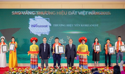 Thương hiệu Yến Koreanest vinh dự nhận giải thưởng nhờ chất lượng tốt