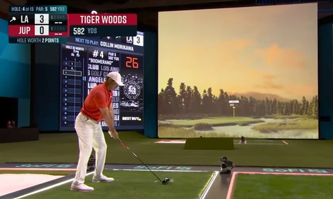 Tiger Woods ra mắt giải golf trong nh&#224; TGL giữa thảm họa ch&#225;y rừng tại Los Angeles