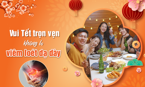 Vi&#234;m lo&#233;t dạ d&#224;y, tr&#224;o ngược dạ d&#224;y – Gần Tết lại lo