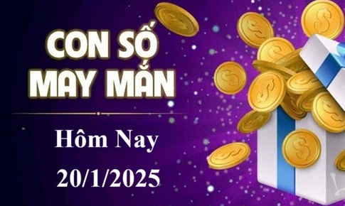 Con số may mắn h&#244;m nay 20/1/2025 - số t&#224;i lộc 12 con gi&#225;p đầu tuần