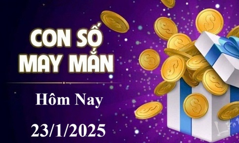 Con số may mắn h&#244;m nay 23/1/2025 - số t&#224;i lộc 12 con gi&#225;p theo năm sinh