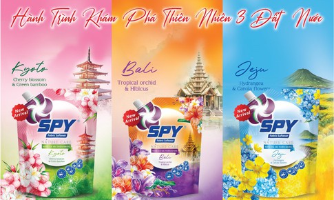 Nước xả vải Spy Nature Care - nhẹ nh&#224;ng dệt l&#224;n hương