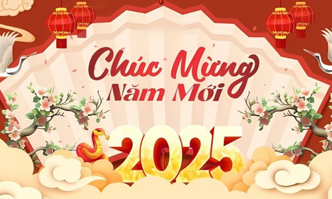 Những mẫu thiệp ch&#250;c Tết Ất Tỵ 2025 online đẹp nhất