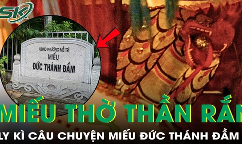 Ly kỳ c&#226;u chuyện ng&#244;i miếu ng&#224;n năm thờ thần rắn trong khu&#244;n vi&#234;n Trung t&#226;m Hội nghị Quốc gia