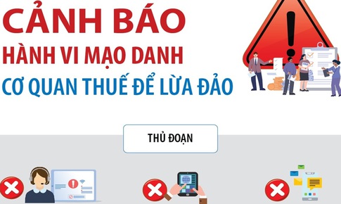 Cảnh b&#225;o h&#224;nh vi mạo danh cơ quan Thuế để lừa đảo