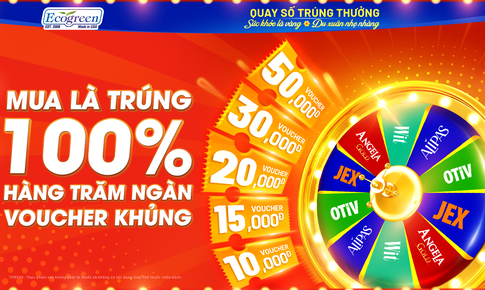 Bùng nổ ưu đãi cuối năm và đẳng cấp tri ân khách hàng của Dược phẩm ECO