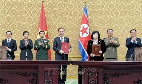 Lễ ký kết các văn kiện hợp tác song phương Việt Nam – Triều Tiên