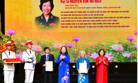 PGS.TS Nguyễn Kim Nữ Hiếu được vinh danh 'Công dân Thủ đô ưu tú' năm 2025