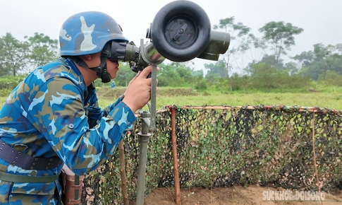 Cận cảnh trận địa pháo diễn tập bắn UAV và thiết bị không người lái