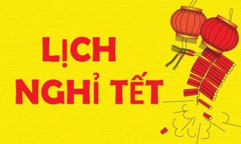 Lịch nghỉ Tết Âm lịch 2026