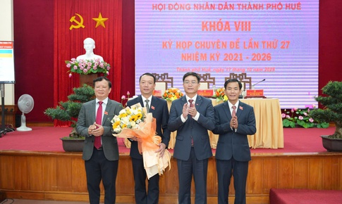 Thành phố Huế có tân Chủ tịch