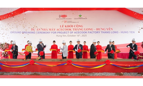 Acecook Việt Nam khởi công nhà máy thăng long – bước tiến mới trong hành trình vươn tầm thế giới