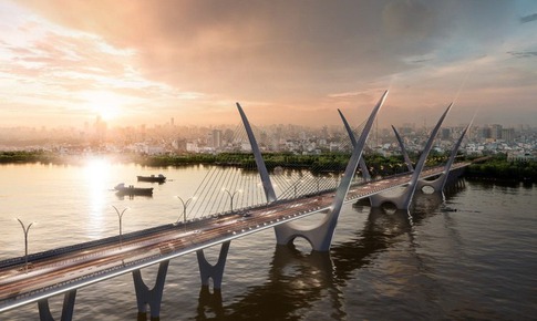 H&#224; Nội sắp khởi c&#244;ng cầu vượt s&#244;ng Hồng, giải tỏa &#225;p lực giao th&#244;ng Thủ đ&#244;