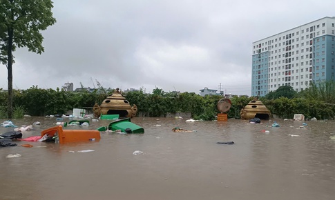 Cảnh b&#225;o lũ tr&#234;n c&#225;c s&#244;ng từ Quảng Trị đến Quảng Ng&#227;i g&#226;y ngập lụt s&#226;u