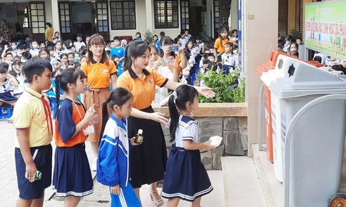 Lan tỏa mô hình trường học không rác thải nhựa