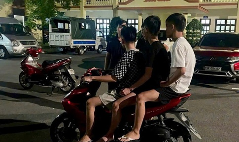 Nhóm 'quái xế' chặn xe, xịt hơi cay tấn công người đi đường ở Hải Phòng ra đầu thú