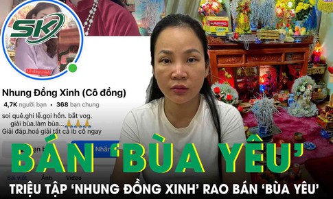 Triệu tập 'Nhung đồng xinh' bán 'bùa yêu, trói duyên, phá duyên' để làm rõ hành vi lừa đảo