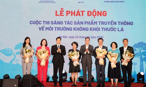 Ph&#225;t động Cuộc thi &quot;S&#225;ng t&#225;c sản phẩm truyền th&#244;ng về m&#244;i trường kh&#244;ng kh&#243;i thuốc l&#225;&quot;