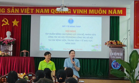 Bệnh viện Chợ Rẫy đồng hành cùng Đồng Tháp nâng cao năng lực Công tác xã hội trong bệnh viện