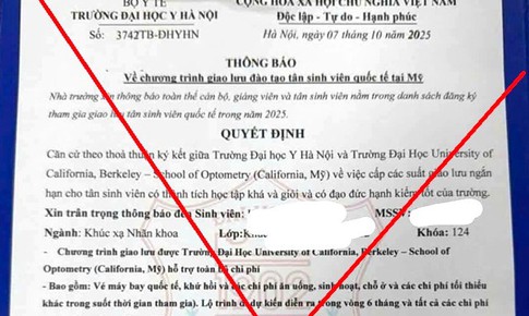 Trường Đại học Y H&#224; Nội cảnh b&#225;o giả mạo, sinh vi&#234;n v&#224; phụ huynh cần lưu &#253;