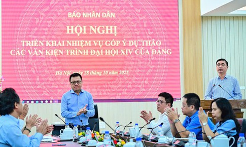 Báo Nhân Dân triển khai góp ý kiến vào dự thảo các văn kiện trình Đại hội XIV của Đảng