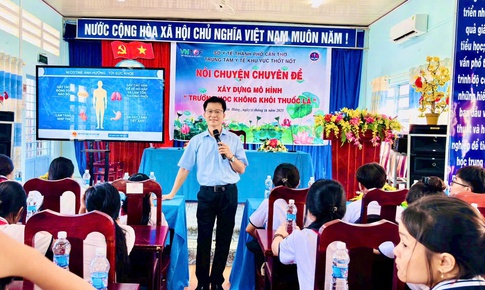 Đưa truyền th&#244;ng ph&#242;ng, chống t&#225;c hại của thuốc l&#225; đến trường học, nh&#224; m&#225;y, x&#237; nghiệp
