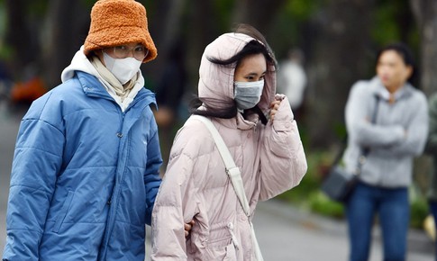 Không khí lạnh liên tiếp bổ sung xuống miền Bắc