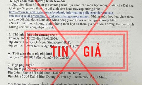 H&#224;ng loạt đại học bị giả mạo văn bản lừa đảo du học