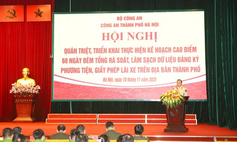 H&#224; Nội triển khai 60 ng&#224;y l&#224;m sạch dữ liệu GPLX, Đăng k&#253; xe, người d&#226;n phối hợp thế n&#224;o? 