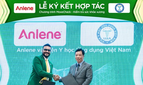 Anlene c&#249;ng Viện Y học ứng dụng Việt Nam n&#226;ng cao kiến thức sức khỏe xương khớp phục vụ cộng đồng
